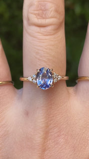 Teresa Ring, 1.48ct Blue Sri Lankan Sapphire