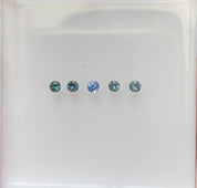 0.12ct Calibrated Round Queensland Sapphires (2.9mm) CS327