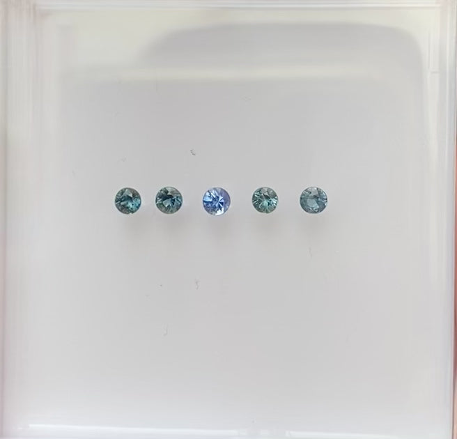 0.12ct Calibrated Round Queensland Sapphires (2.9mm) CS327