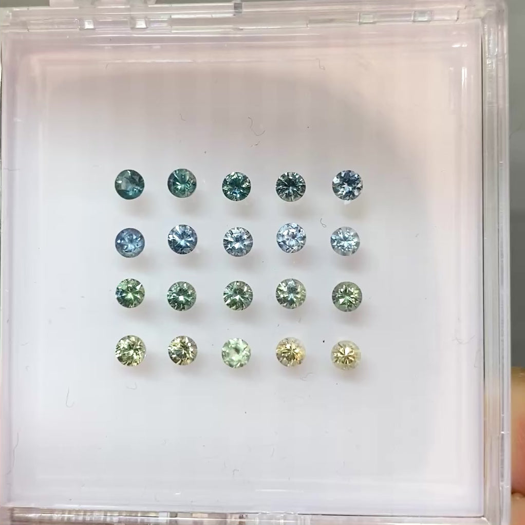 Agatha Ring, 0.15ct Montana Sapphire of your choice
