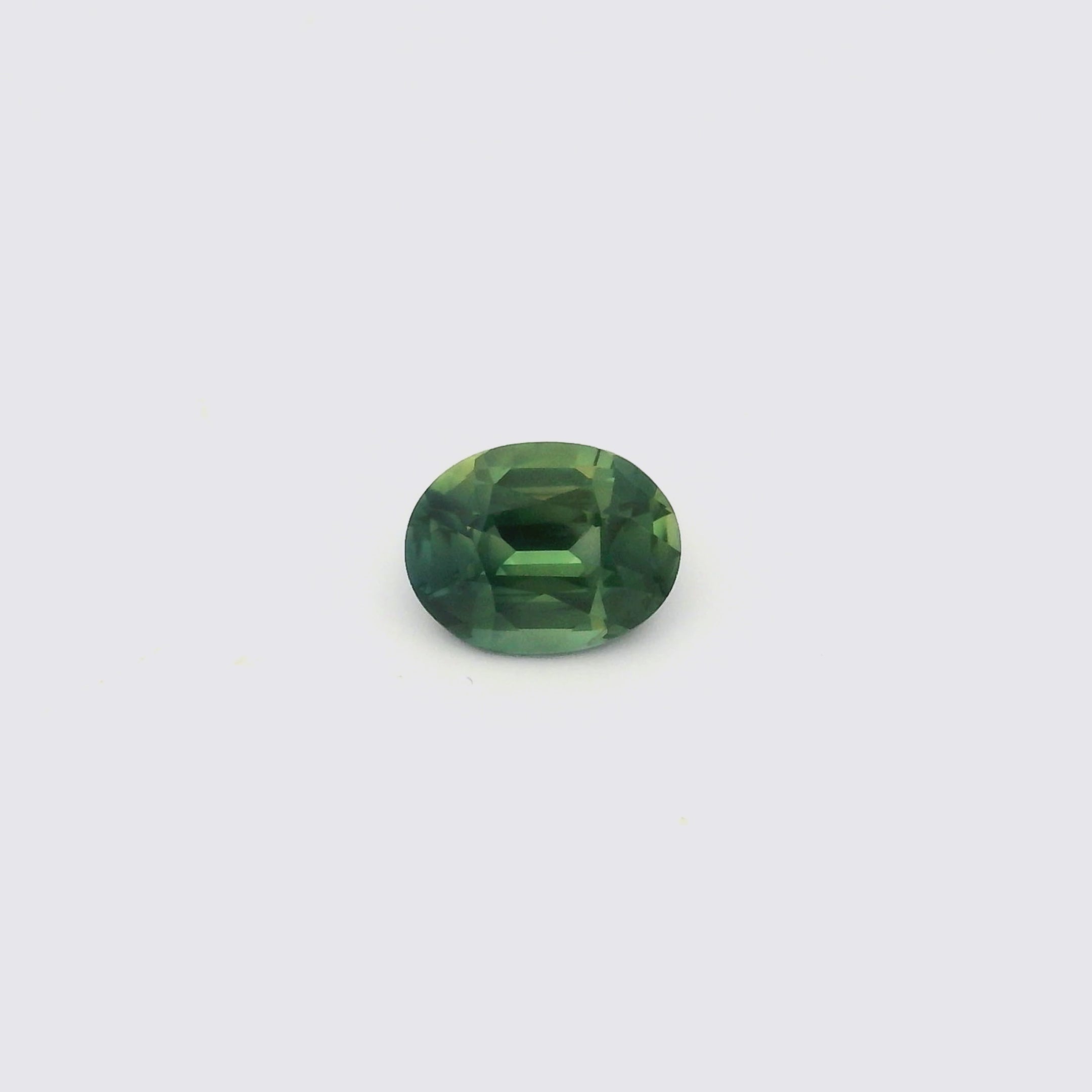 2.02ct Oval Cut Blue Green Madagascar Sapphire SO606