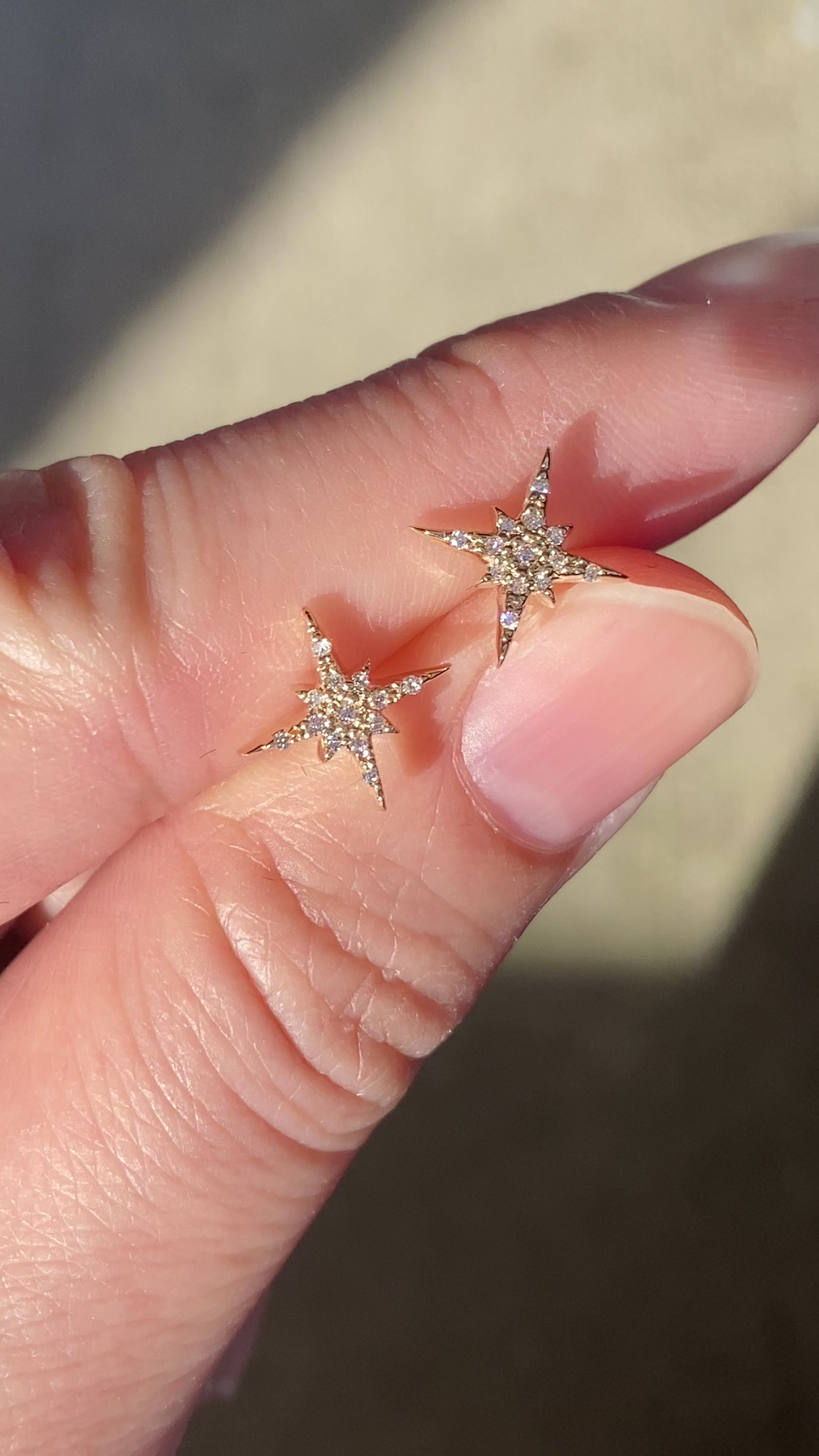 Starburst Diamond Studs