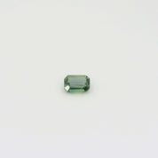 1.09ct Emerald Cut Green Madagascar Sapphire SF521