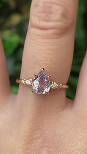 Mila Blue Sapphire Ring