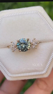 Nova Ring, 1.59ct Montana Sapphire