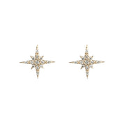 Starburst Diamond Studs