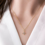 Starburst Diamond Charm 10mm