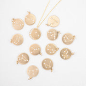 Star Constellation Zodiac Necklace (Charm Option)