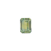 1.55ct エメラルドカット グリーンサファイア モンタナ産 SF343