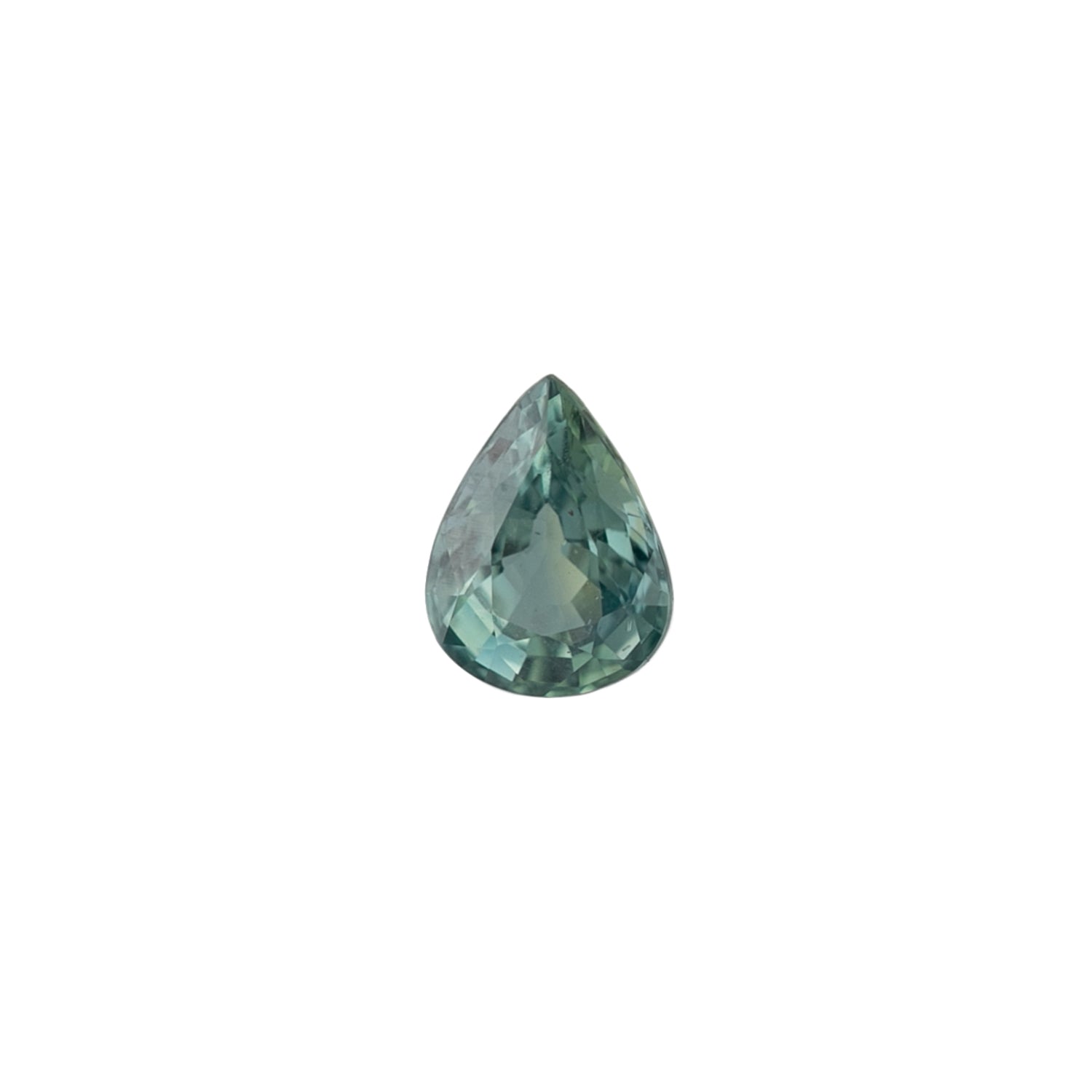 1.10ct Pear Cut Teal Blue Madagascar Sapphire SF437