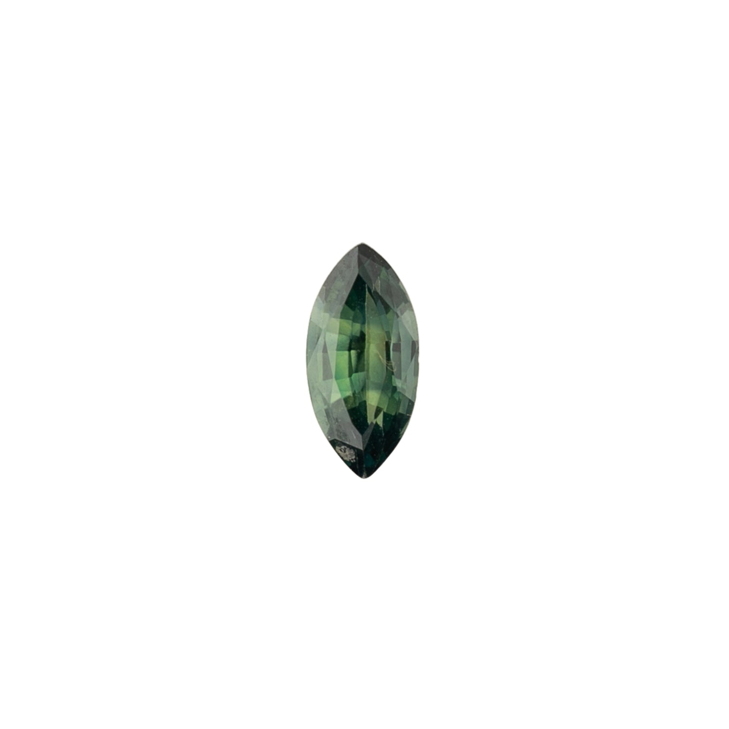 0.79ct Marquise Cut Blue Green Madagascar Sapphire SF442