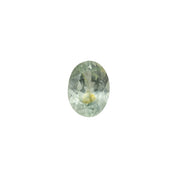 1.31ct Oval Cut Light Parti Aqua Blue Green Yellow Montana Sapphire SO353