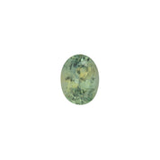 1.62ct Oval Cut Light Blue Green Montana Sapphire SO441