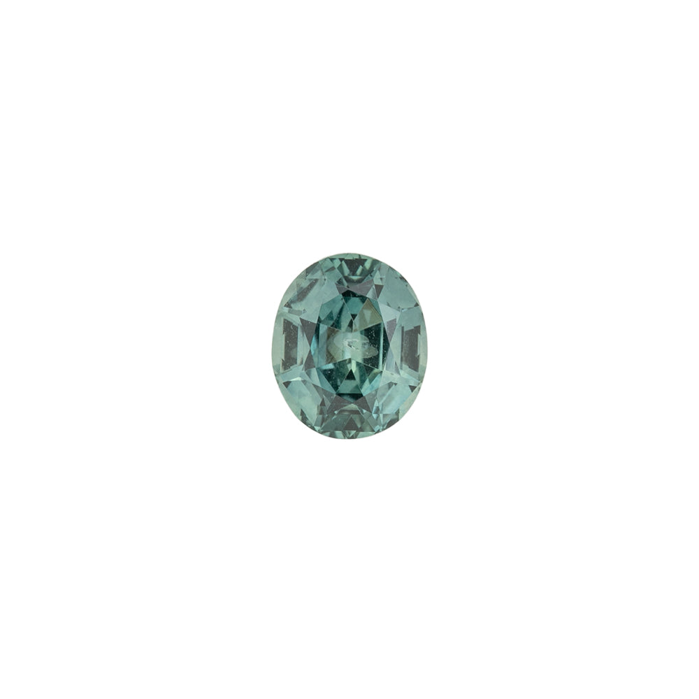 1.25ct Oval Cut Blue Green Montana Sapphire SO451