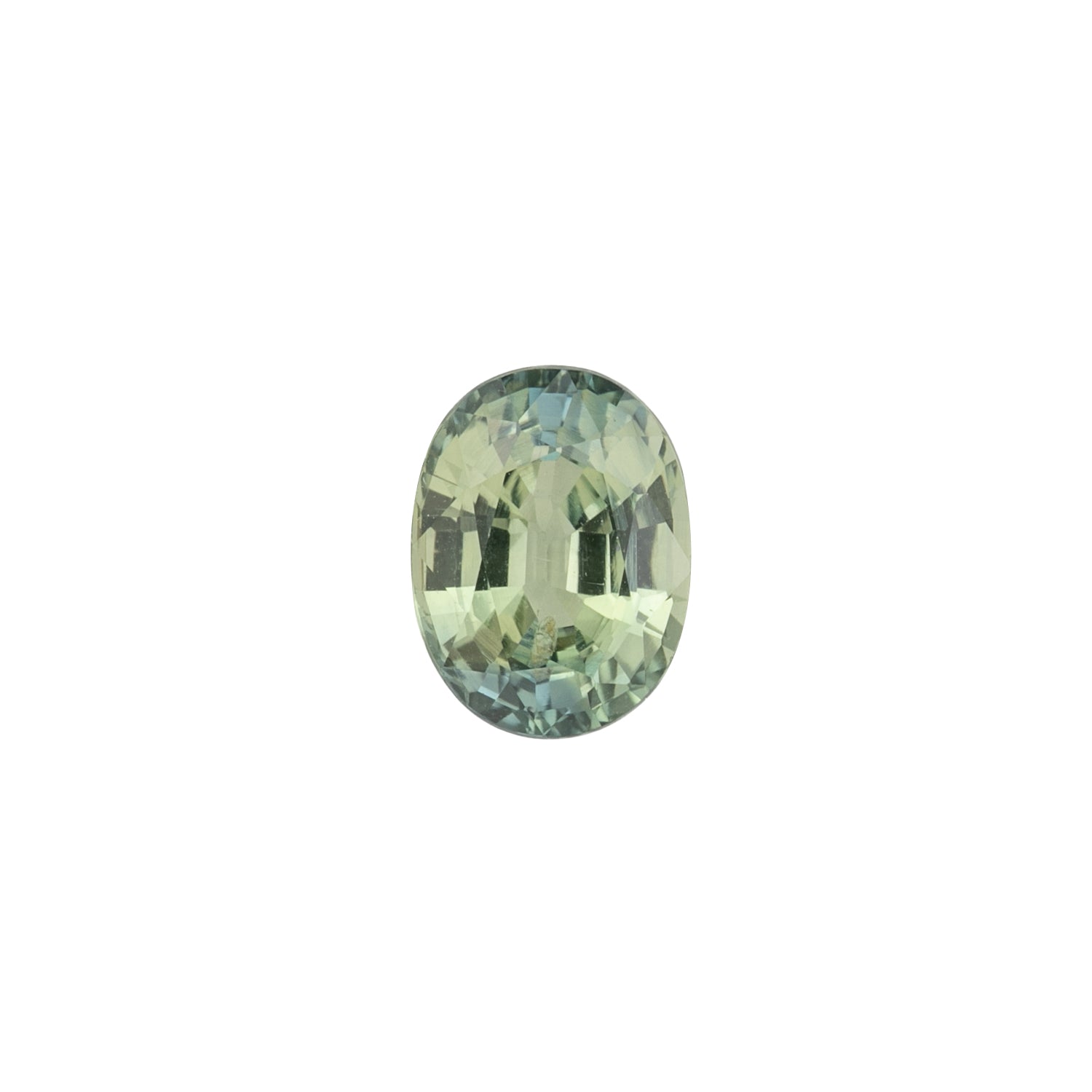 2.19ct オーバルカット ライトブルーグリーンサファイア マダガスカル産 SO463