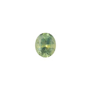 1.07ct Oval Cut Green Montana Sapphire SO735