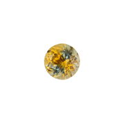 1.88ct Round Cut Parti Orange Green Montana Sapphire SR172