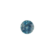 1.17ct Round Cut Teal Blue Montana Sapphire SR231