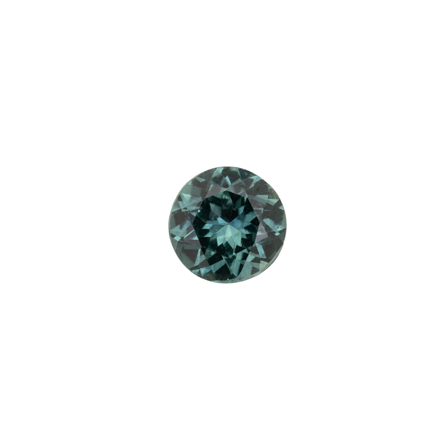 1.2ct Round Cut Teal Blue Montana Sapphire SR242