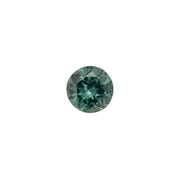 1.3ct Round Cut Peacock Green Montana Sapphire SR244