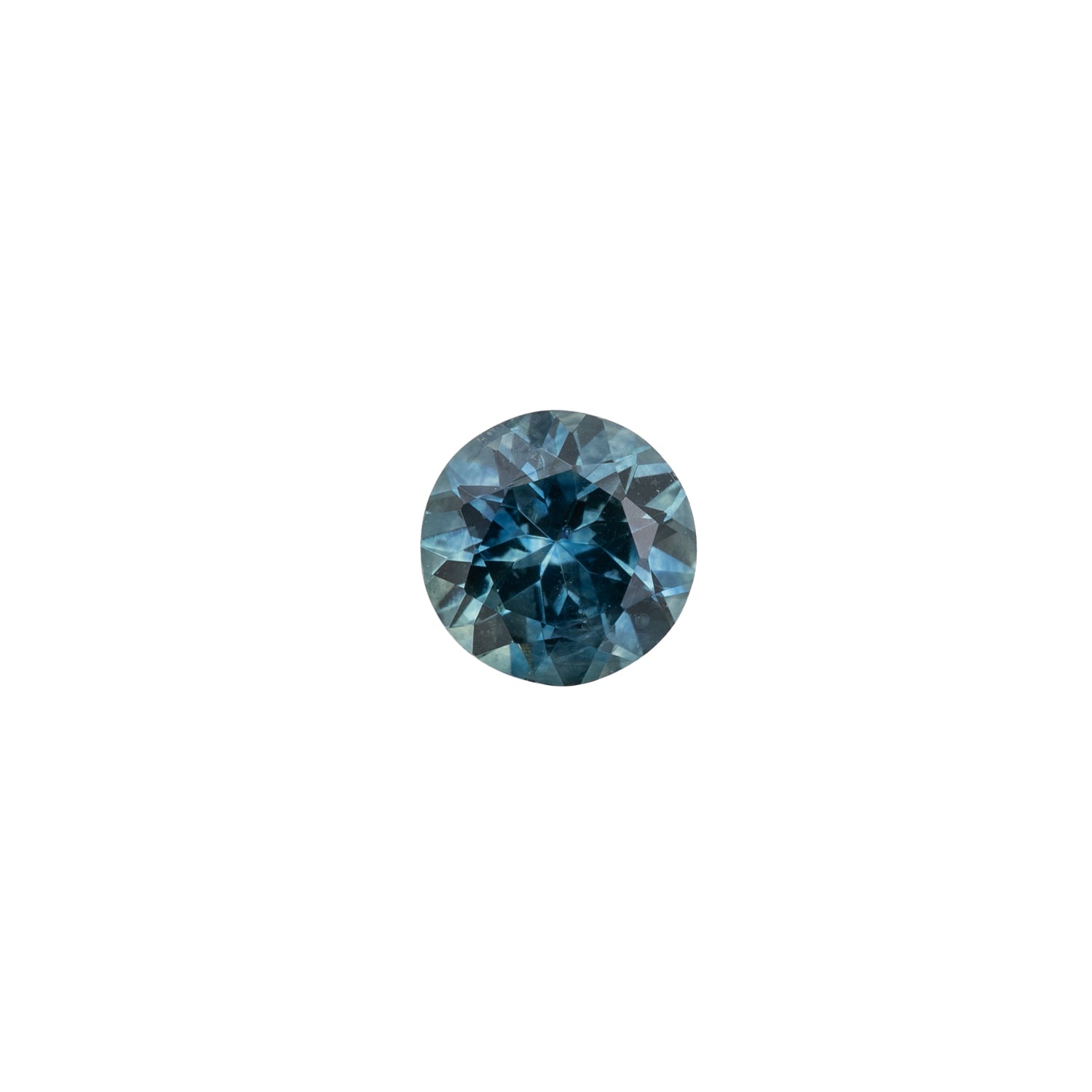 1.07ct Round Cut Blue Montana Sapphire SR267