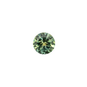 1.1ct ラウンドカット パルティグリーンイエローサファイア モンタナ産 SR276