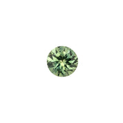 1.09ct Round Cut Parti Green Yellow Montana Sapphire SR277