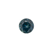 1.72ct Round Cut Dark Teal Blue Montana Sapphire SR287