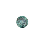 1.38ct Round Cut Blue Green Montana Sapphire SR289
