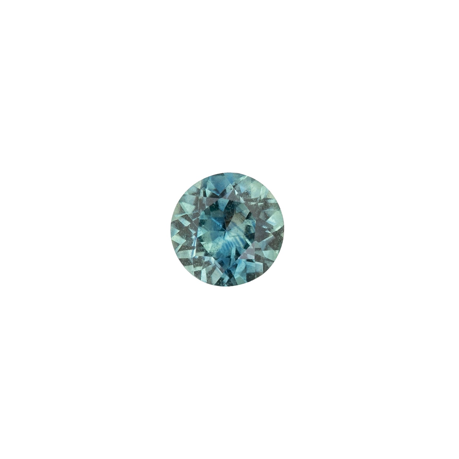 1.16ct ラウンドカット ブルーグリーンサファイア モンタナ産 SR290