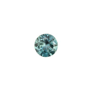 1.14ct Round Cut Light Teal Blue Montana Sapphire SR291