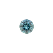 1.30ct Round Cut Teal Blue Montana Sapphire SR316