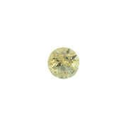 1.08ct Round Cut Parti Green Yellow Montana Sapphire SR329