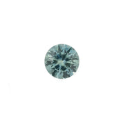 1.45ct Round Cut Light Blue Green Montana Sapphire SR365