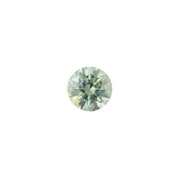 0.98ct Round Cut Light Parti Green Yellow Montana Sapphire SR377