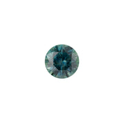 1.39ct Round Cut Teal Blue Montana Sapphire SR385