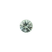 0.91ct Round Cut Light Green Montana Sapphire SR523