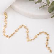 Star Diamond Link Bracelet