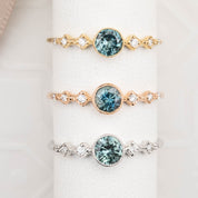 Celeste Ring, 0.45ct Montana Sapphire of your choice