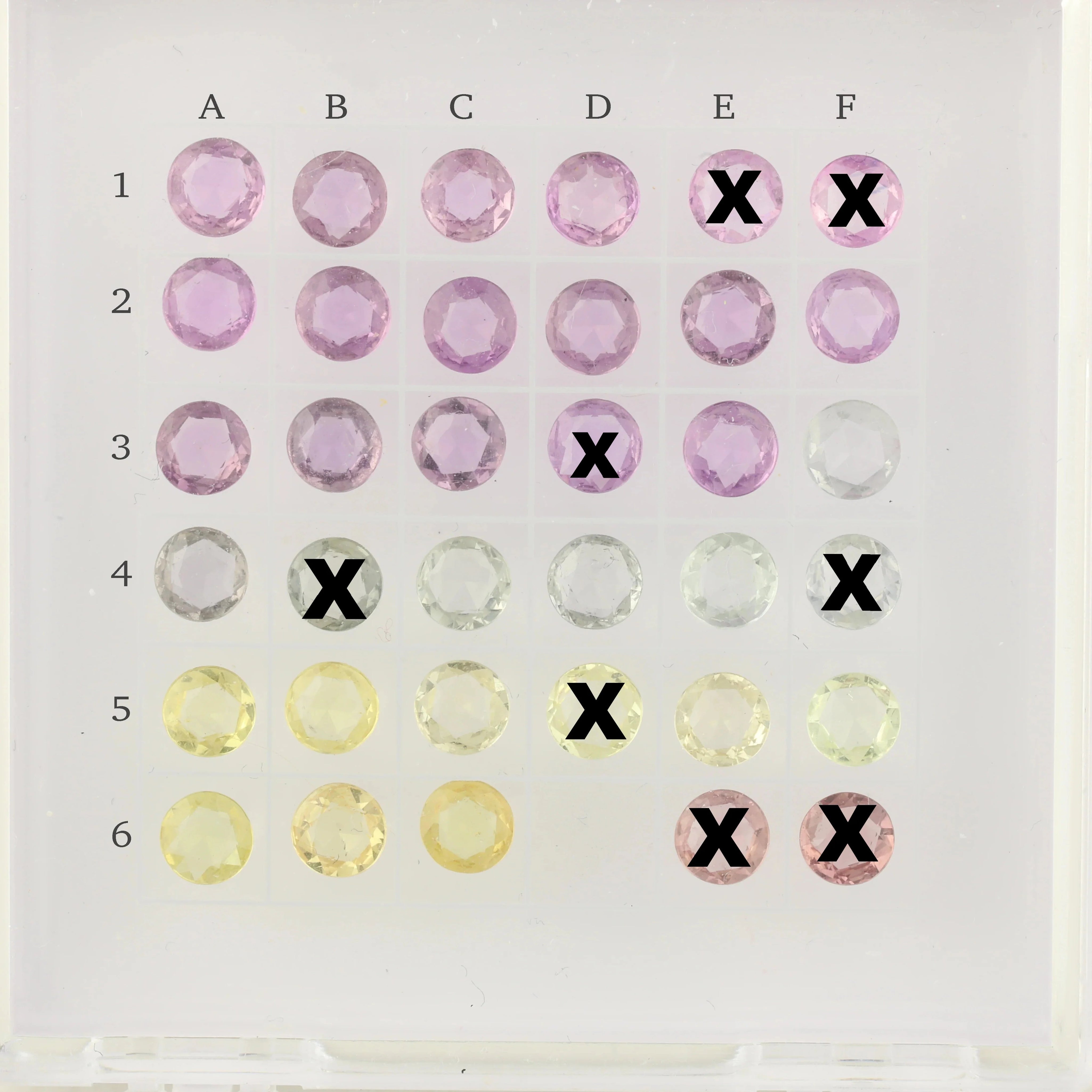 0.35ct Calibrated Round Unheated Sapphires (4.5mm)