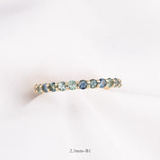 Lydia Montana Sapphire Band 2.3mm-2.5mm