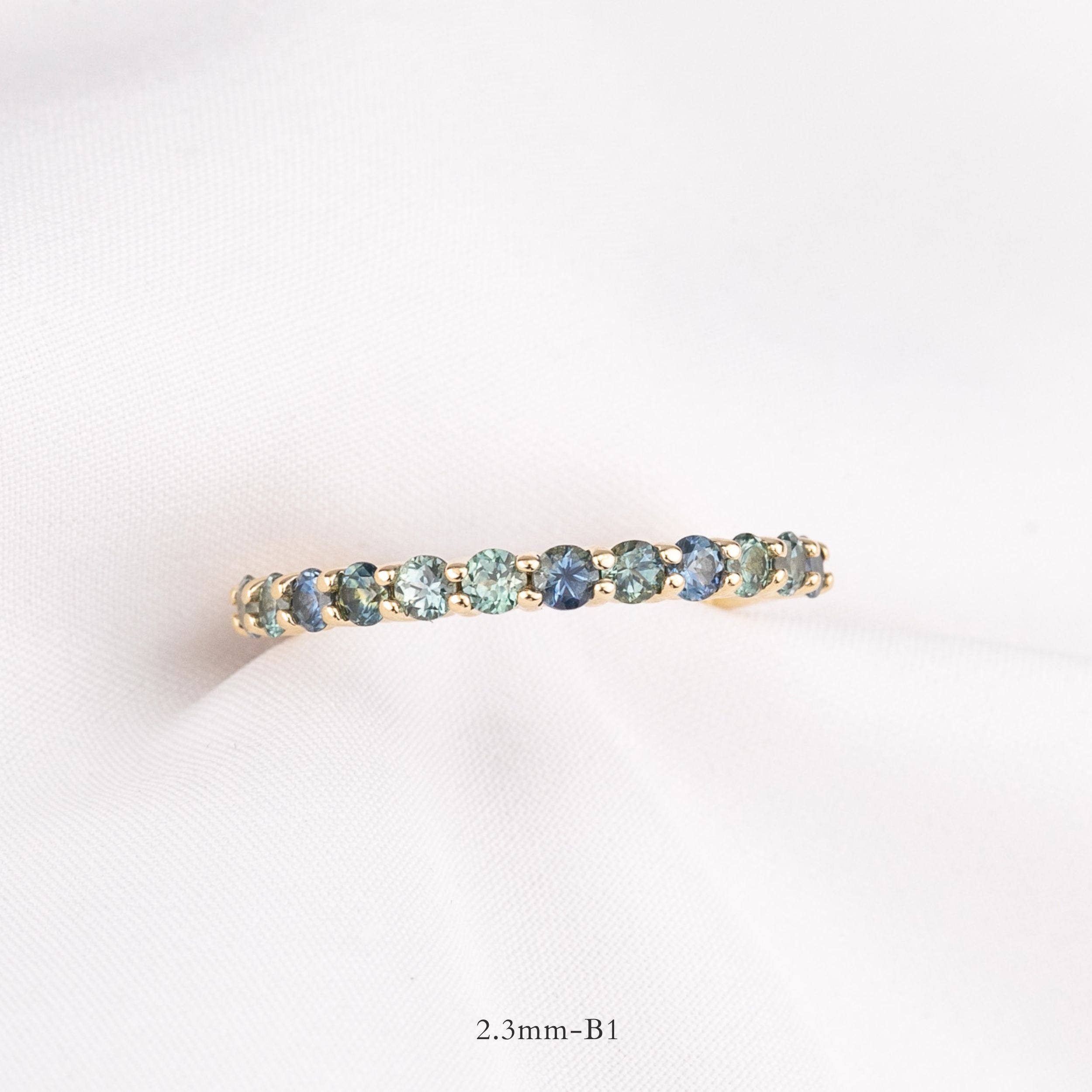 Lydia Montana Sapphire Band 2.3mm-2.5mm
