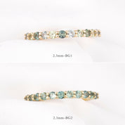 Lydia Montana Sapphire Band 2.3mm-0.70ctw