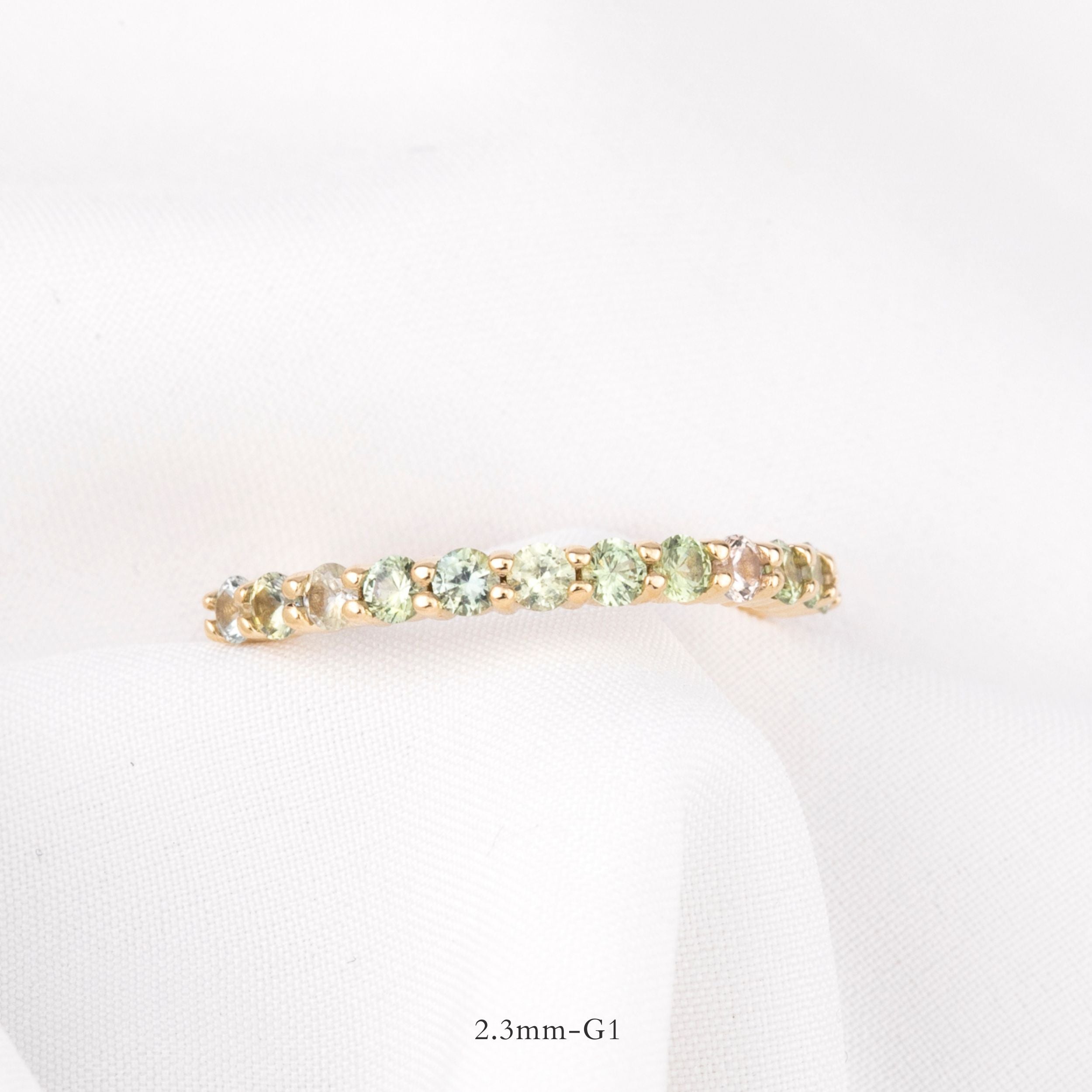 Lydia Montana Sapphire Band 2.3mm-0.70ctw