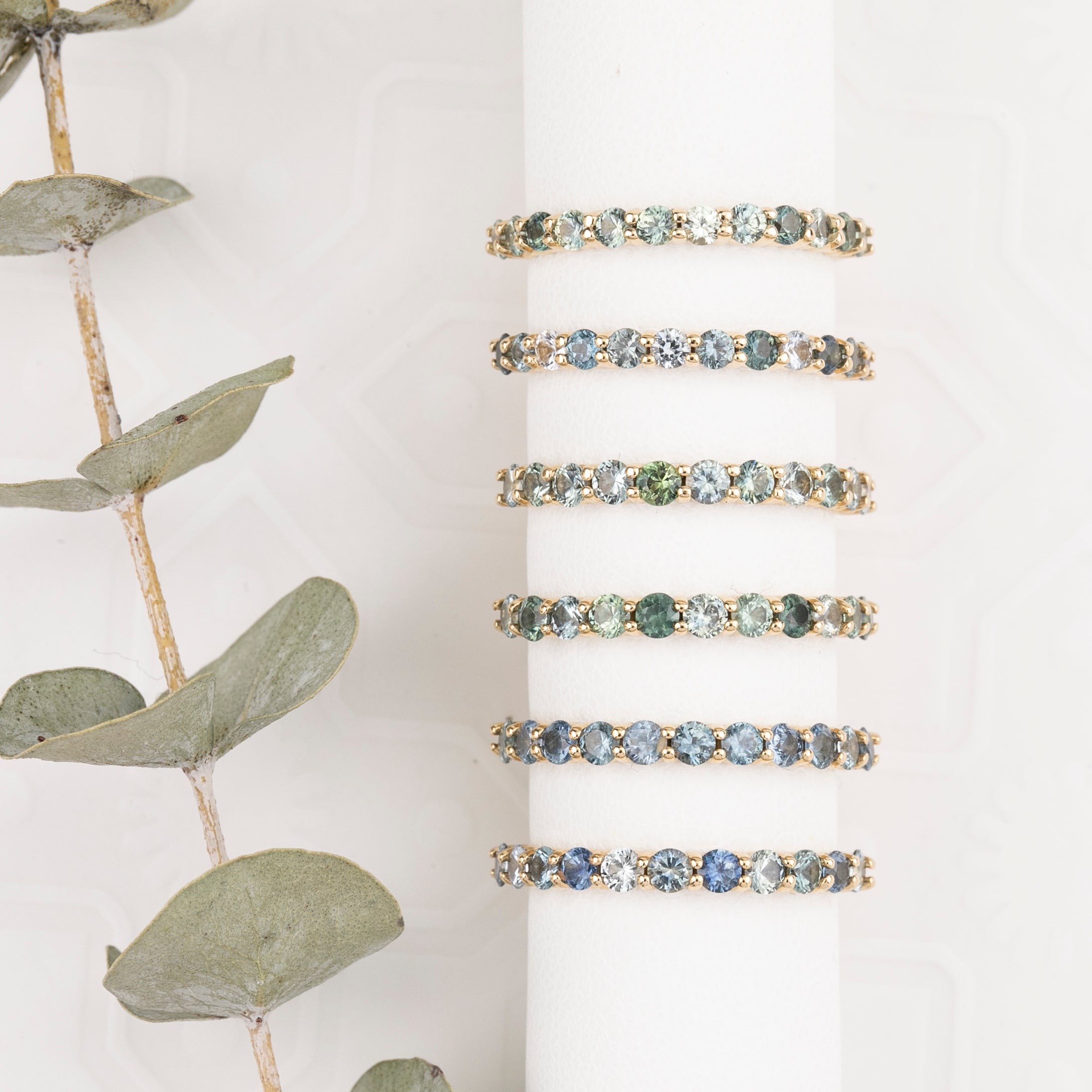 Lydia Montana Sapphire Band