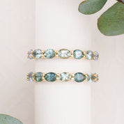Lydia Montana Sapphire Band Oval 4mm