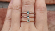 Alice Ring, 0.20ct Unheated Sapphire of your choice