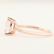 Audrey Setting (Cushion cut)