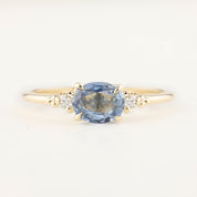Estel East West Setting (Oval cut)