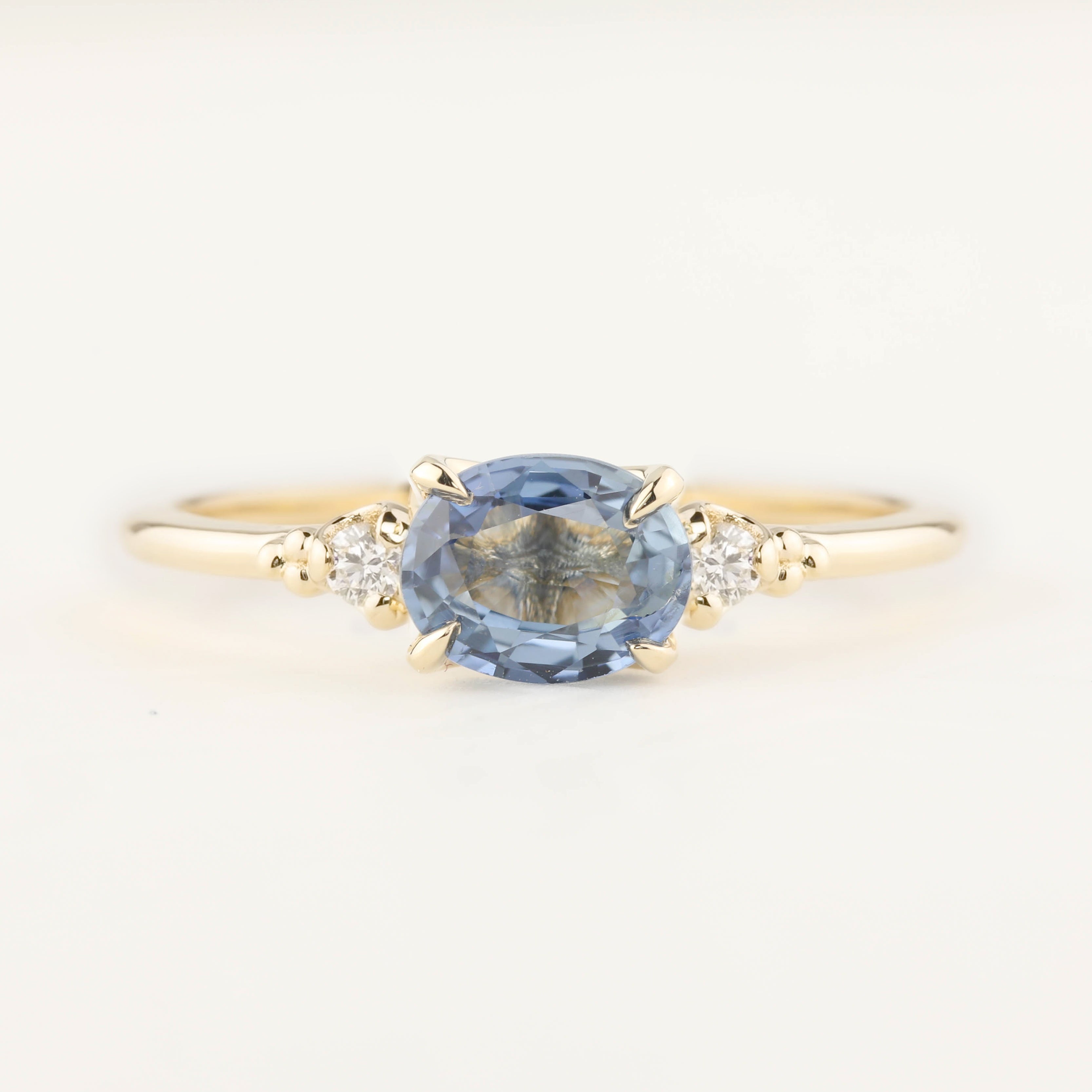 Estel East West Setting (Oval cut)